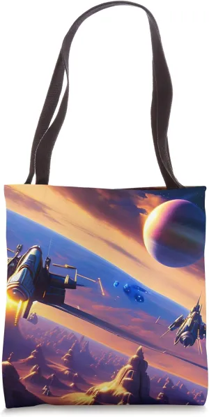 Cosmic Interstellar Travel Tote Bag