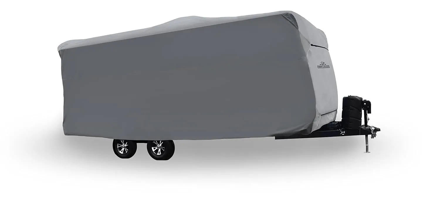 Covercraft Wolf CY31042 Travel Trailer RV Cover 22'1" - 24' ,Gray