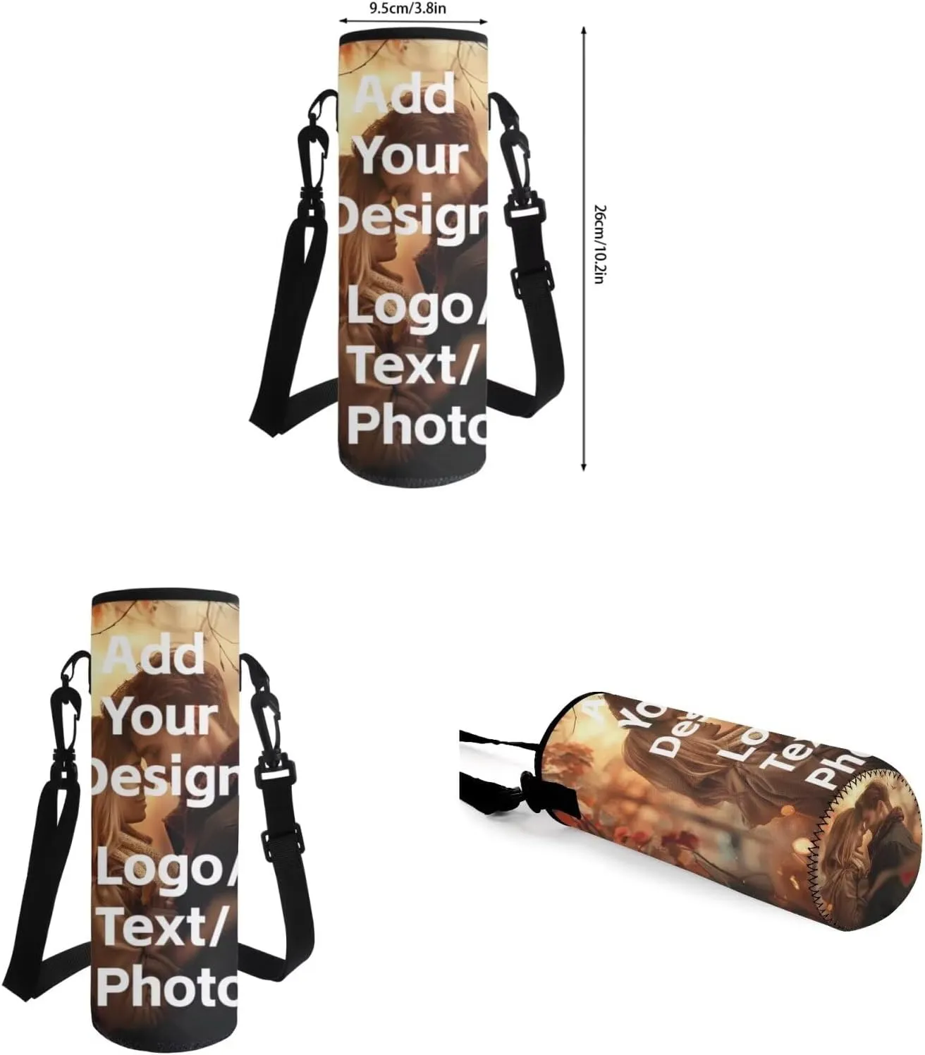 Customized Bookbags for 1Th Grade Girls Boys Backpack and Lunch Bag Set for Girls with Pencil Case Water Bottle Sleeve 4Pcs Set Bookbag for Students Going To School