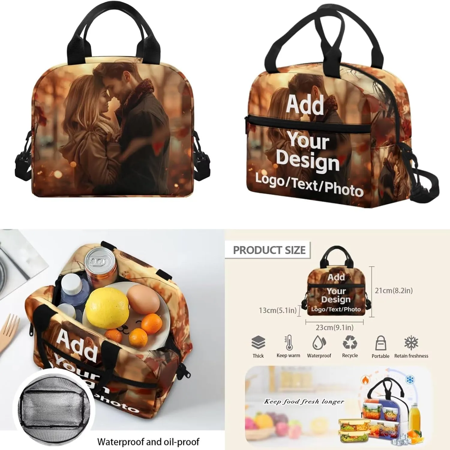 Customized Bookbags for 1Th Grade Girls Boys Backpack and Lunch Bag Set for Girls with Pencil Case Water Bottle Sleeve 4Pcs Set Bookbag for Students Going To School