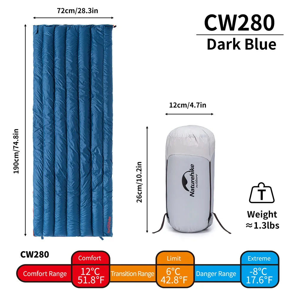 CW280 Ultralight Blue Sleeping Bag