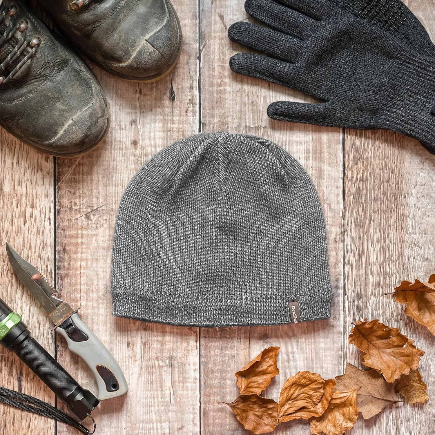 DexShell Waterproof Beanie Hat for Men and Women for Winter Cold Weather, Membrane Insulated Fleece Liner