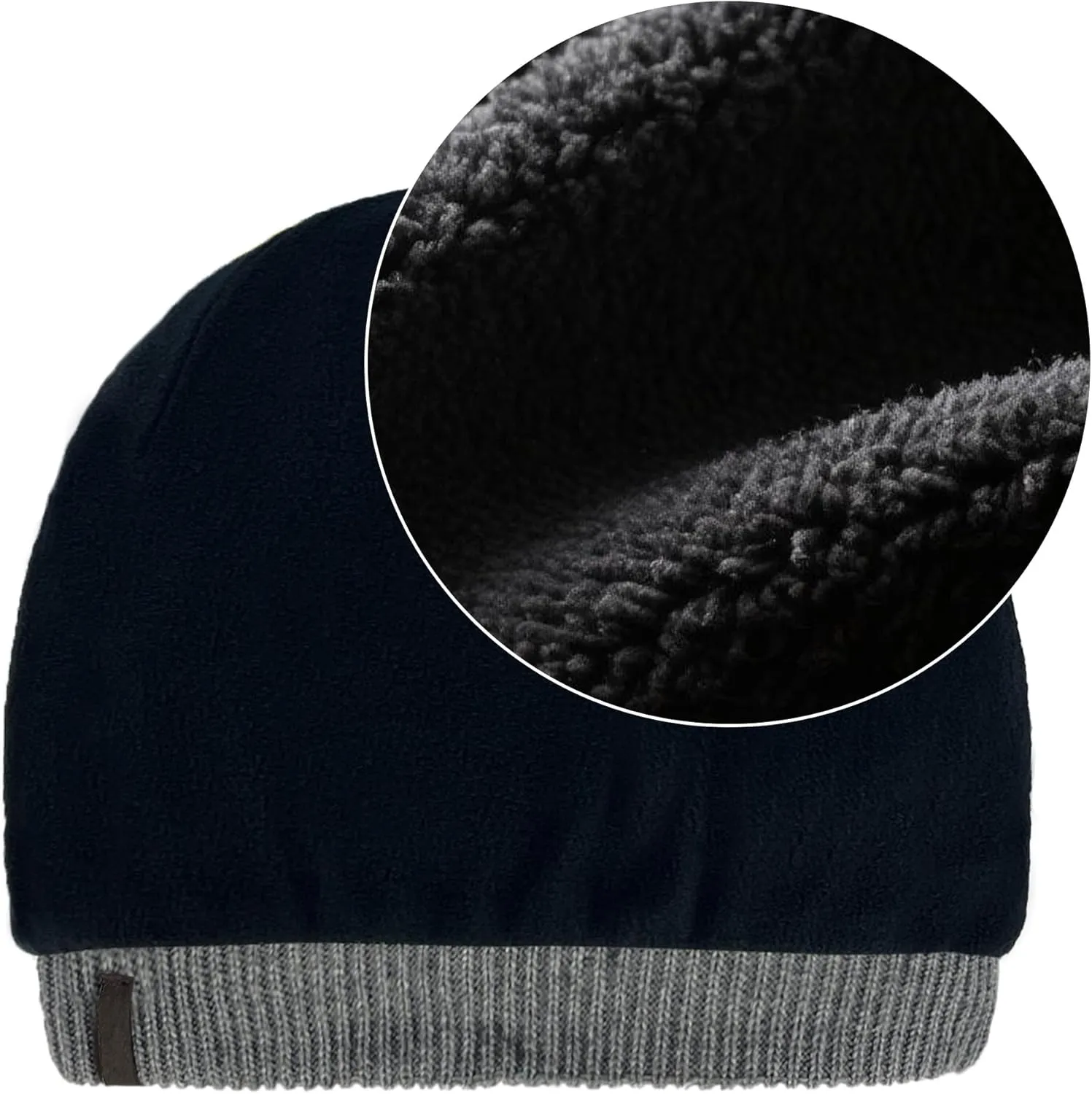 DexShell Waterproof Beanie Hat for Men and Women for Winter Cold Weather, Membrane Insulated Fleece Liner