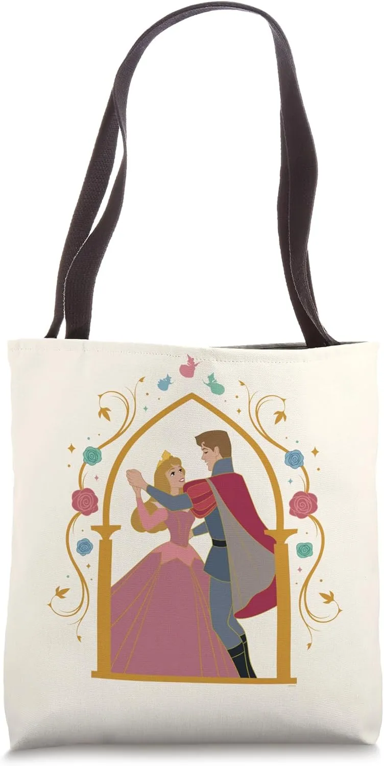 Disney Princess Sleeping Beauty 65th Anniversary Love Dance Tote Bag