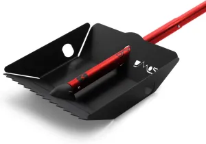 DMOS Stealth XL Shovel Red - Strong, Stowable, High-Performance Snow Shovel, Perfect for Car/Truck, Survival, Camping, Off-Road, Emergency, and Other Outdoor Activities
