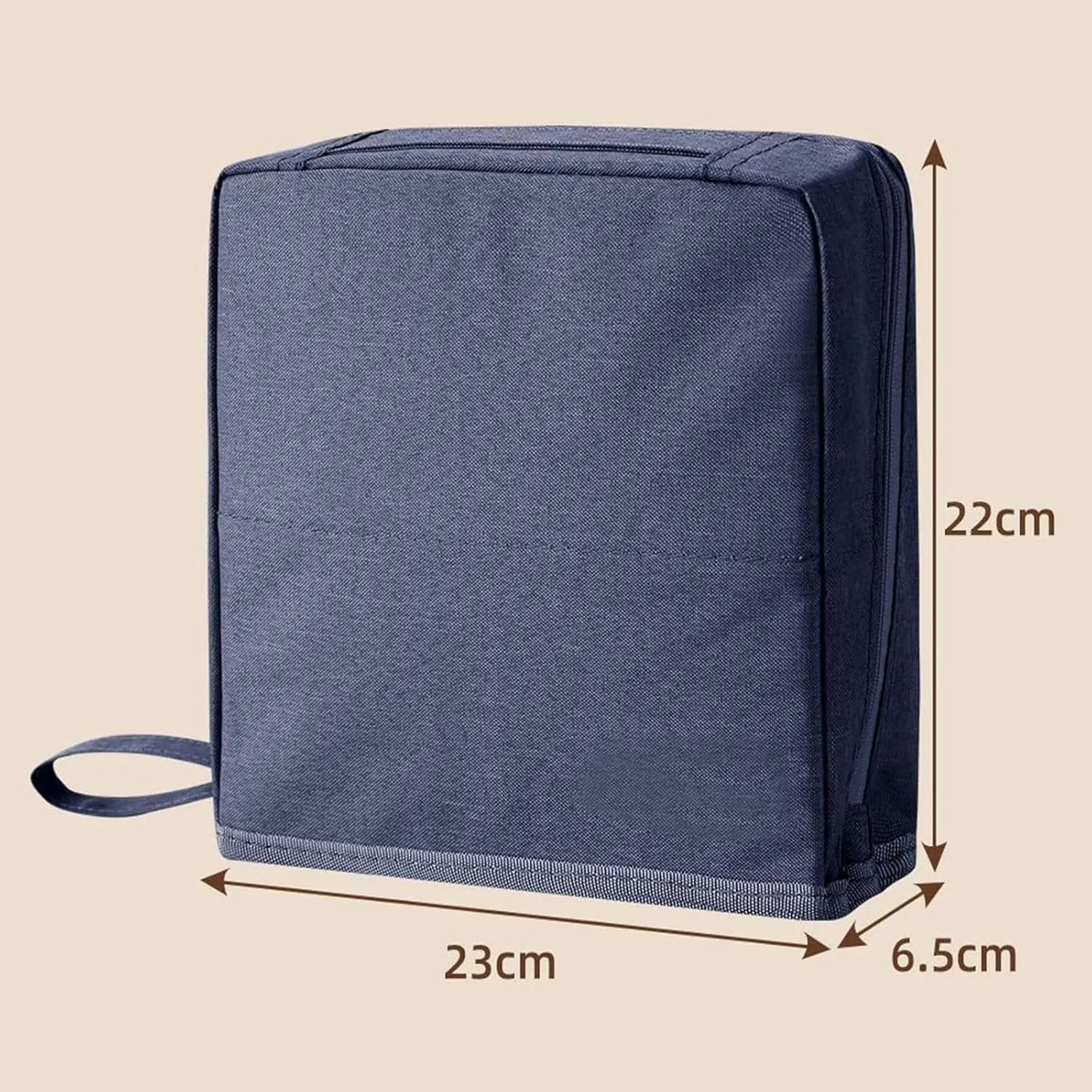 Doresty Makeup Bag, Doresty Standing Makeup Bag – Portable, Large Capacity, Multi-purpose Large Capacity Standing Makeup bag, Toiletry Bags with Compartments (blue)