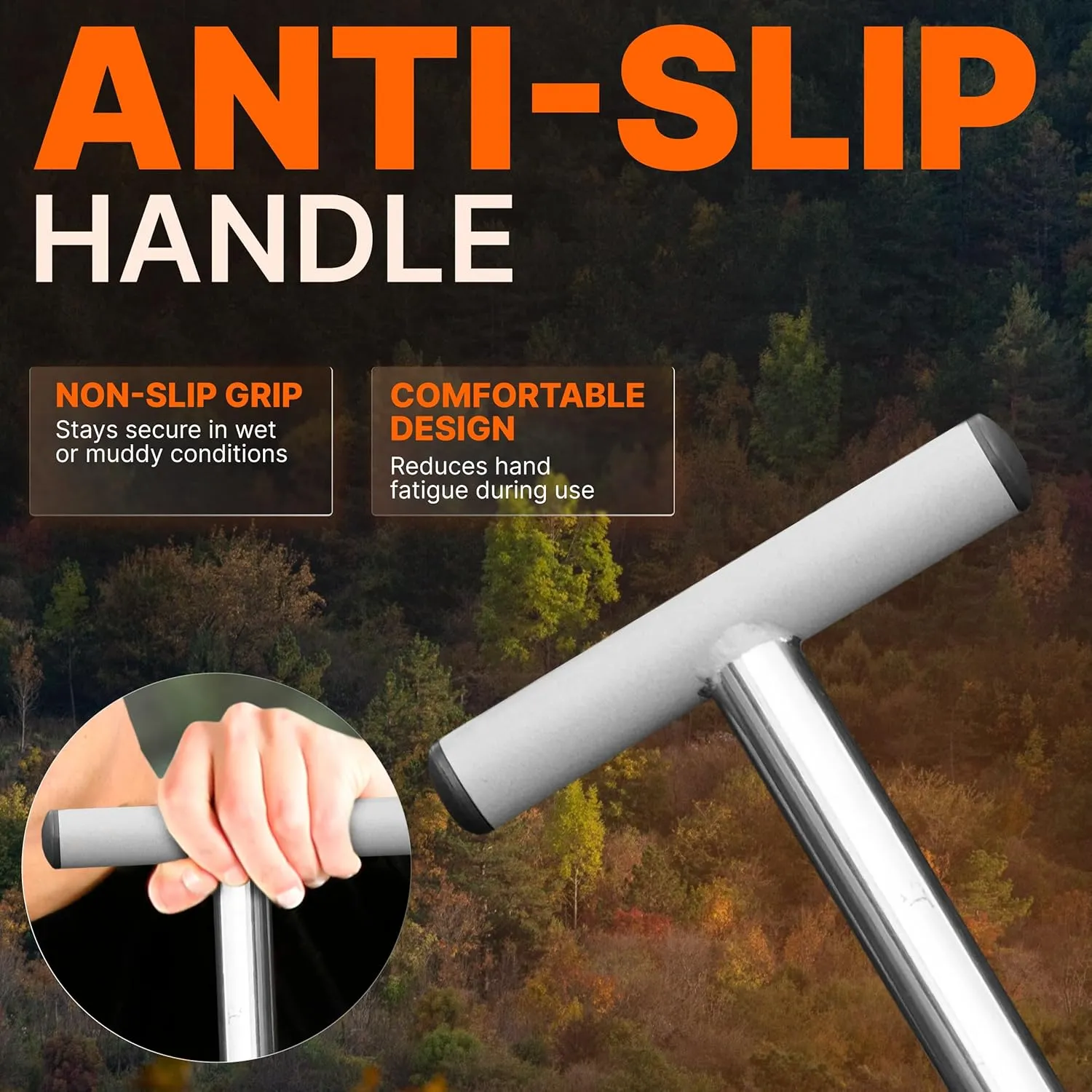 Double Serrated Blade Shovel