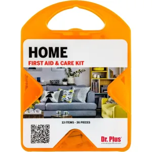 Dr Plus Dr. Home Type First Aid and Emergency Response Kit 36 Pieces