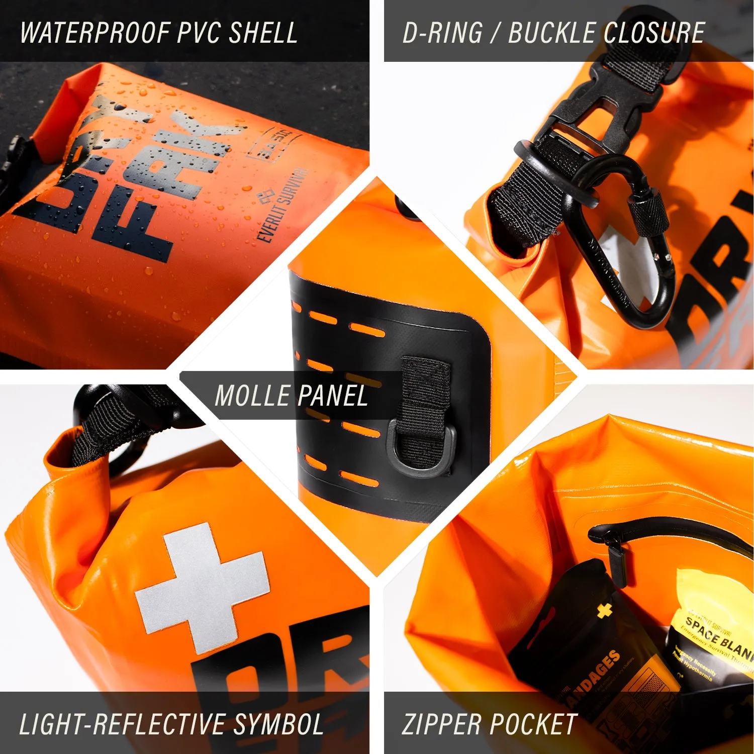 DRY FAK - WATERPROOF FIRST AID KIT