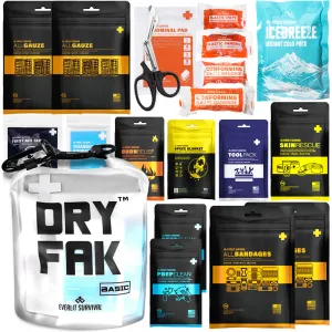 DRY FAK - WATERPROOF FIRST AID KIT