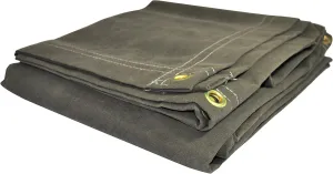Dry Top 61224 Canvas Tarp, 12x24 Feet, Olive Green Drab