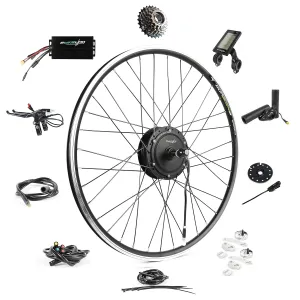 eBikeling 36V 700C Rear 500 Watt Ebike Conversion Kit, Electric Bike Conversion Kit with Waterproof Components, Add On Electric Bike Kit for Effortless Cycling, High Performance, Durable and Reliable