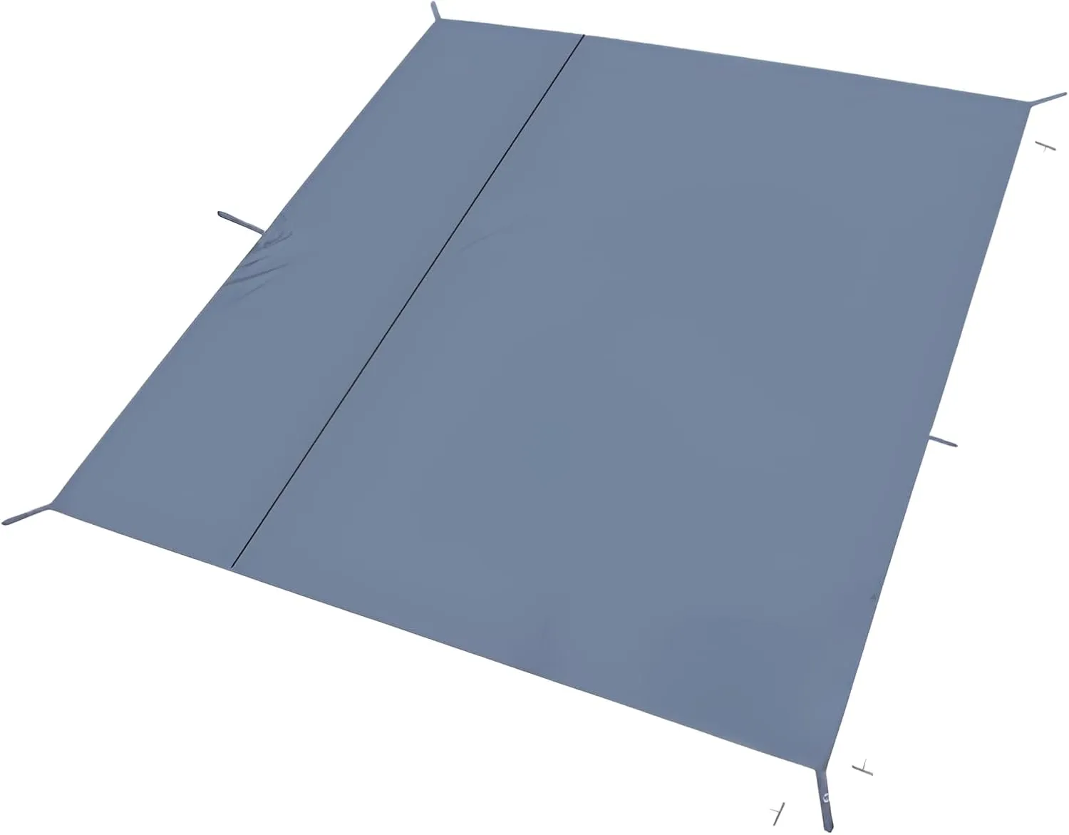 [Ellniges]【Waterproof Camping Ground Sheet】210D Oxford Hexagon Tarp with PU2000 Coating, Heavy-Duty Tear-【Multipurpose Outdoor Mat】for Tent Footprint, Picnic, Family Camping Gear (210x240cm w/Stakes)