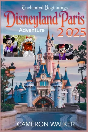 ENCHANTED BEGINNINGS DISNEYLAND PARIS ADVENTURE 2025: Beyond First-Timer’s Guide: Unlocking Magic, Wonder & Memories in Europe with Tips on Rides, Food, Itineraries, Planning & Family Travel Paperback – Large Print, April 28, 2025