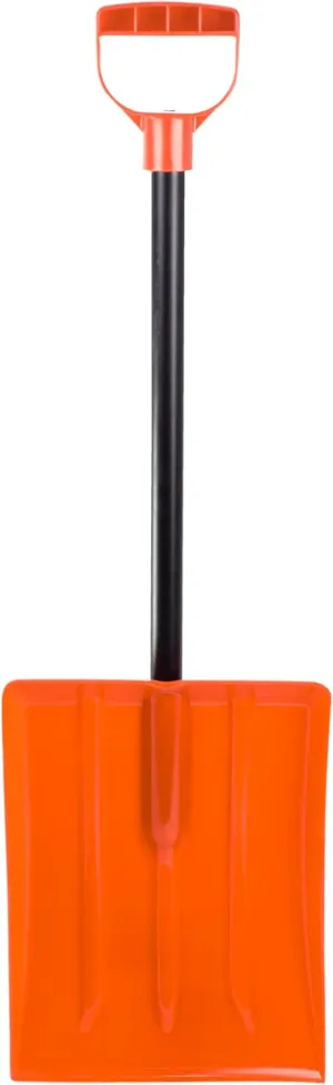 ERA 10-Inch Emergency Trunk Shovel — Compact and Portable Tool, High-Visibility Orange