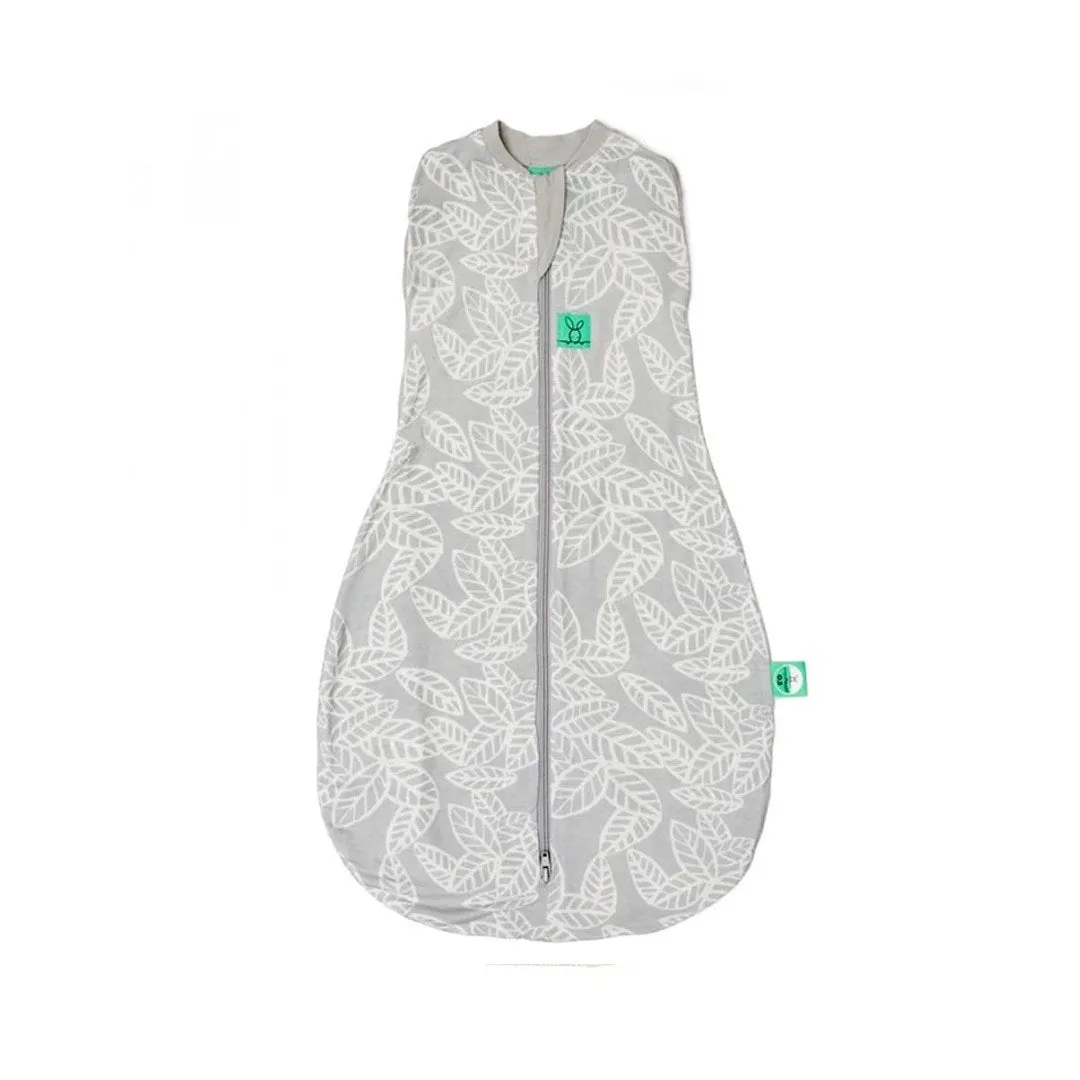 ErgoPouch Bamboo Cocoon Swaddle Bag in Rainforest Leaves (0.2 Tog)