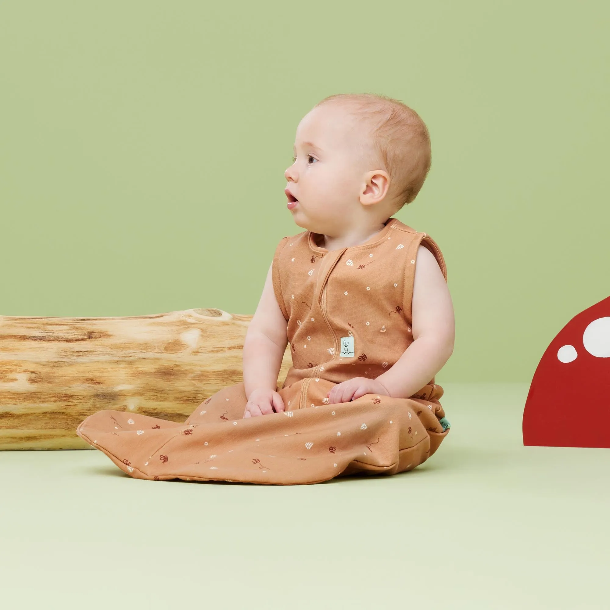 ErgoPouch Jersey Sleeping Bag 0.2 Tog - Honey Bees