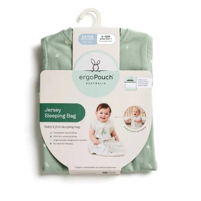 ErgoPouch Jersey Sleeping Bag 0.2 TOG - Sage