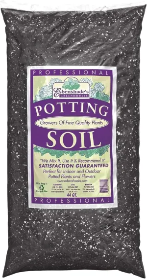 Esbenshade's Outdoor/Indoor Professional Lightweight Potting Soil (44 Quart Bag) - Blend of Peat, Perlite, Pine Bark & Lime, Perfect for Gardens and Potted Plants