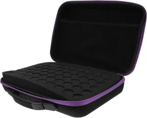 Essential Oil Bottle Organizer 60-pocket Travel Case Sturdy Essential Oil Holder Bag Portable Essential Oils Travel Kit Sunlight-proof Storage for Outdoor Use