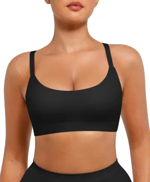 FeelinGirl Seamless Bras Wireless Bralettes for Women, No Wire Unlined Comfort Buttery Soft for Sleep Everyday Bras