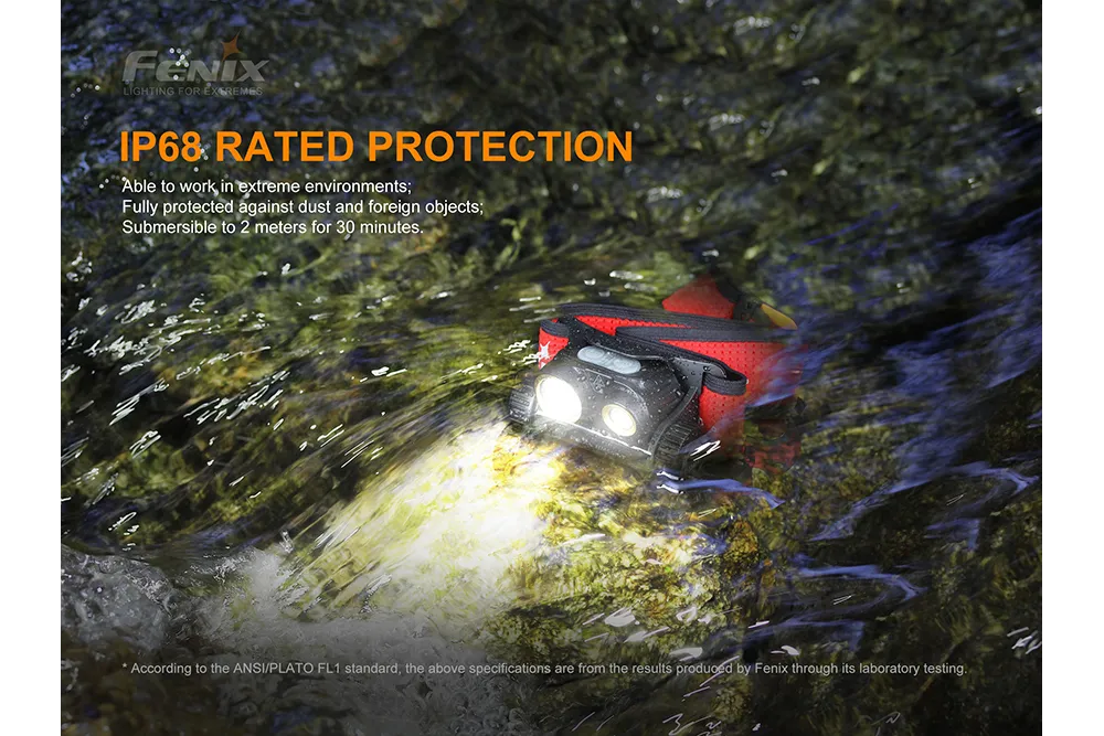 Fenix HM65R-T Trail Running LED Headlamp - Discontinued