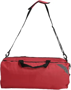 First Aid Medical Bag, Large Capacity Emergency Supplies Organizer, Water proof Medical Travel Bag with Adjustable Shoulder Straps and Waist Belt (Red)