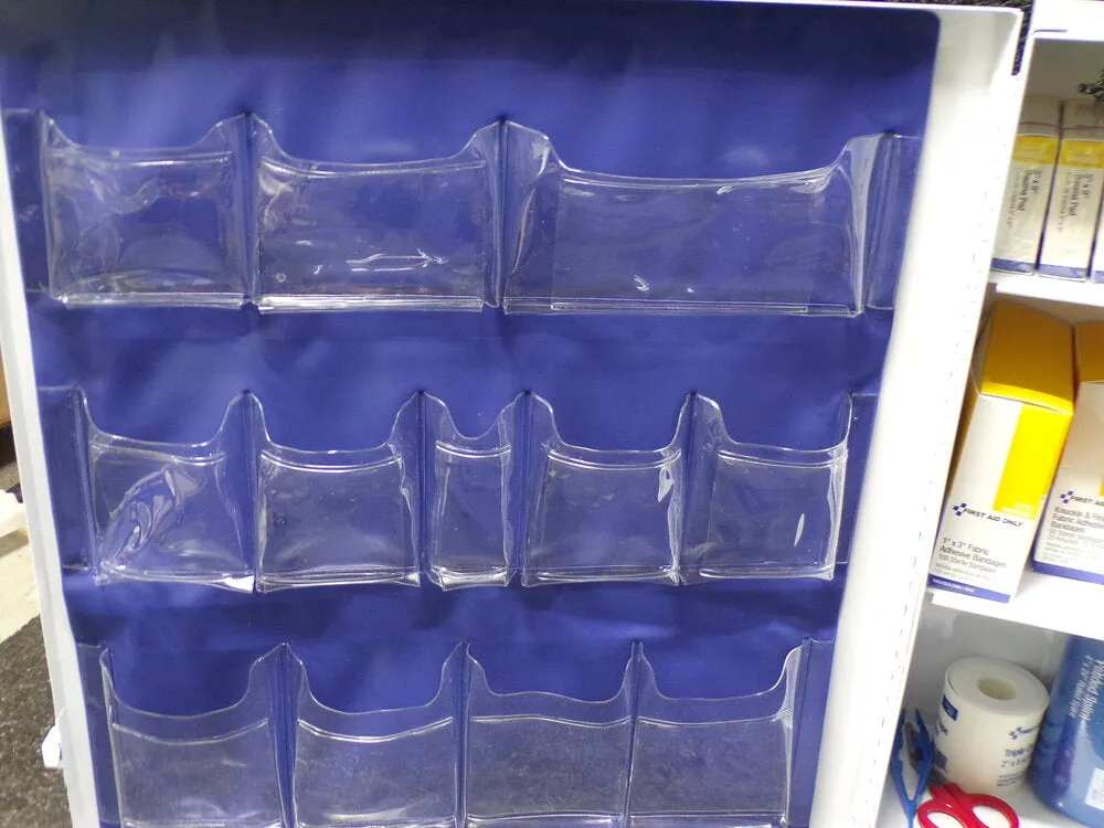 FIRST AID ONLY First Aid Kit, Cabinet, Metal, General Purpose, 125 People Served per Kit, 90575 (SQ8307436-WT11)