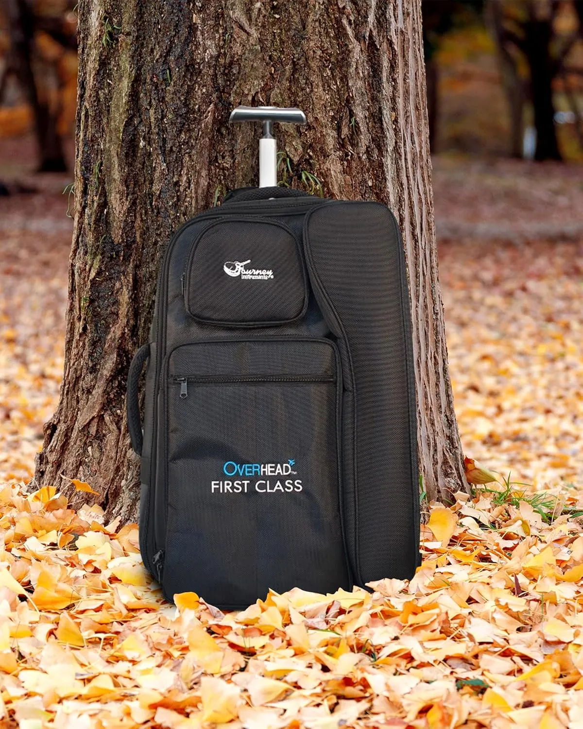 First Class Roler Travel Case – BG021 Traveling Overhead & First Class Series Case – Carry-on Guitar Bag for Collapsible Travel Guitars