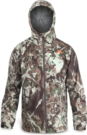 First Lite Men's Vapor Stormlight Ultralight Rain Jacket - Waterproof Breathable Camo Hunting Coat