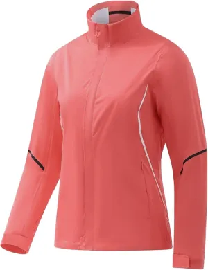 fit space Women's HydroLite Golf Jacket Waterproof 20K Rain Jacket Lightweight Stretch for Outdoor Activities