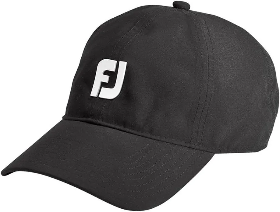 FootJoy DryJoys Baseball Rain Cap, Black, One Size