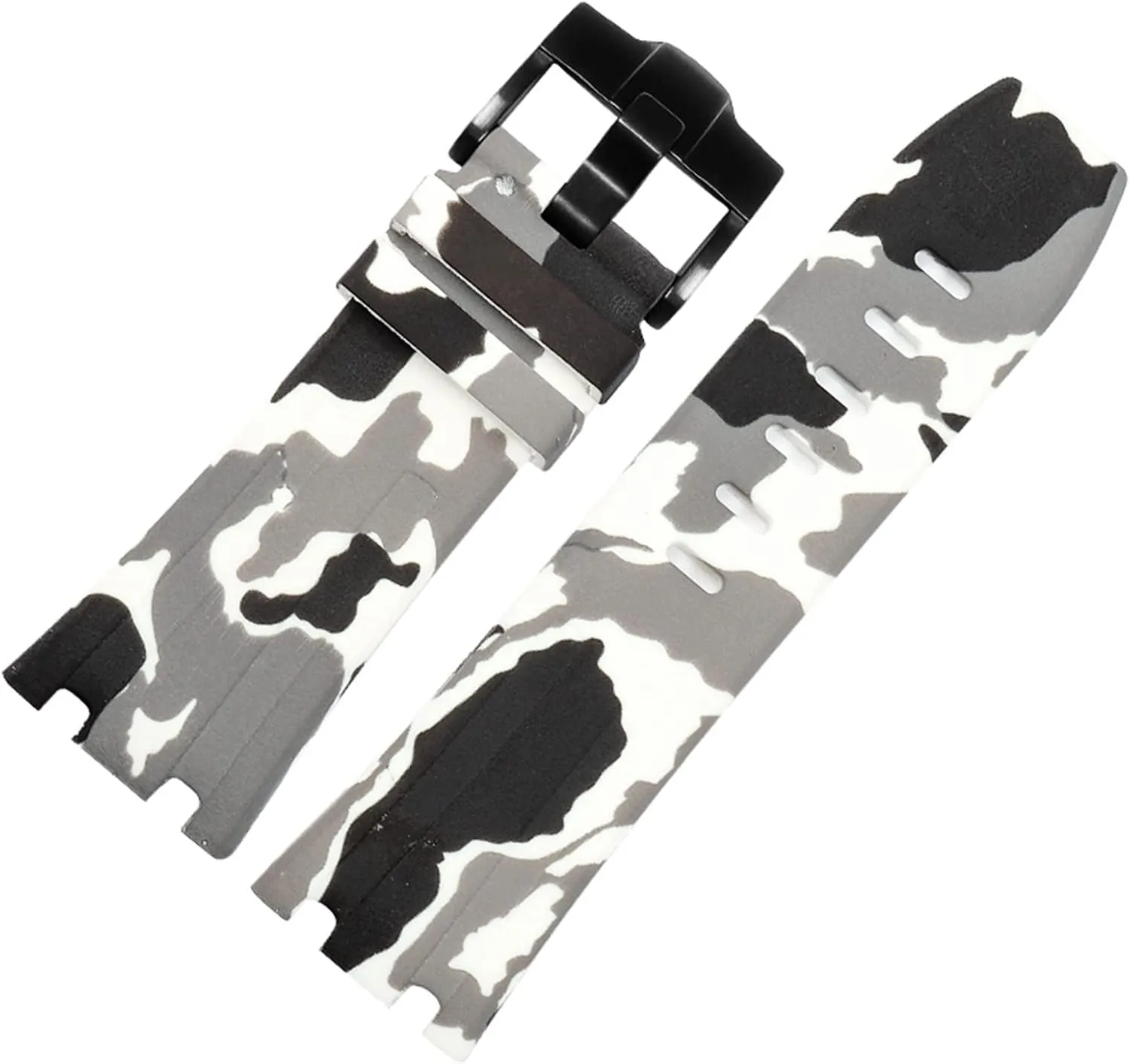 For AP 15703 Watchband Rubber WatchStrap 28mm Waterproof, Sweatproof and WearResistant Bracelet