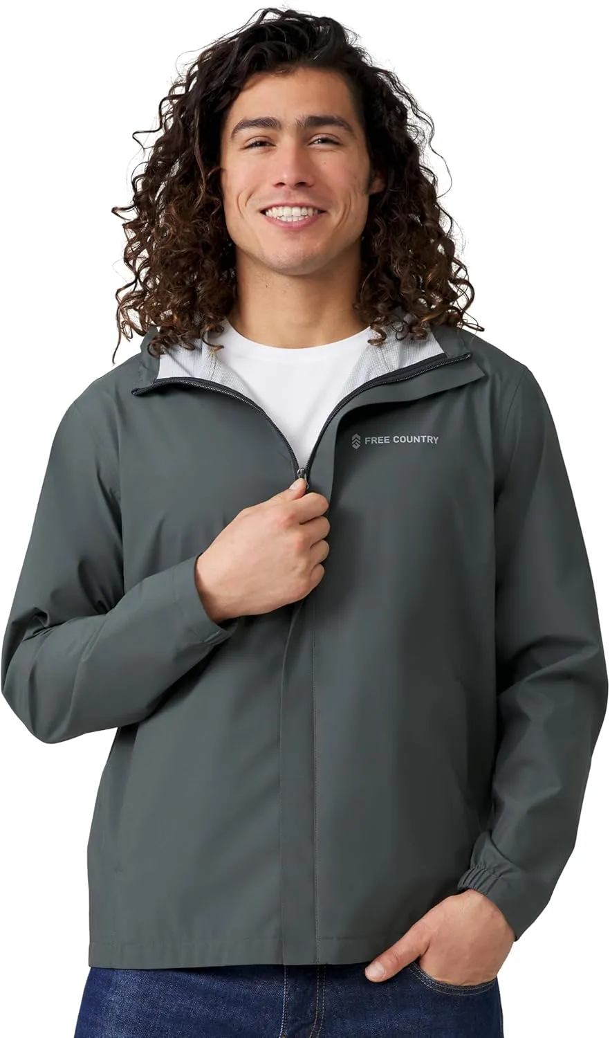 Free Country Men's Hydro Lite X2O Spectator Waterproof Rain Jacket