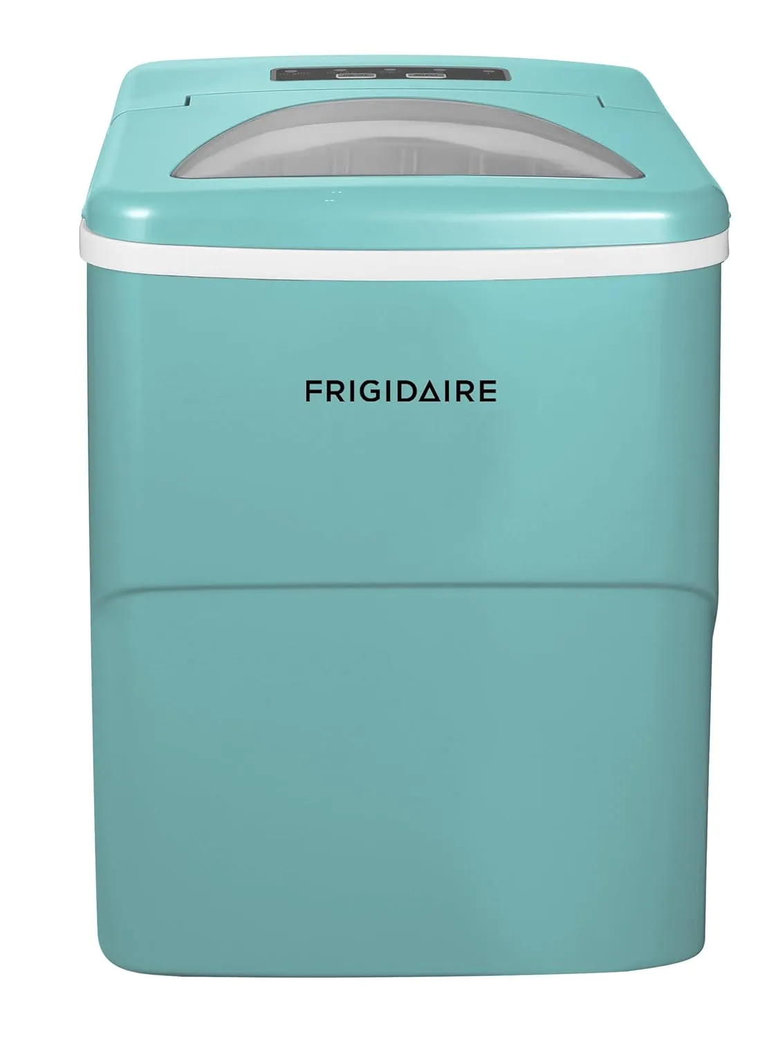 Frigidaire EFIC108-Blue Compact Ice Maker, Counter-top Portable, 26 lb per Day, Blue