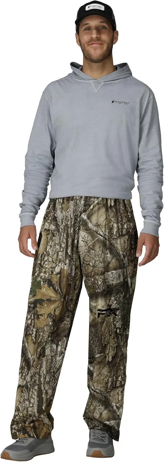 FROGG TOGGS Men's Ftx Lite Waterproof Rain Pant, Breathable, Comfort Stretch