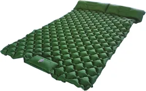 GaRcan Inflatable Sleeping Mattress Outdoor Picnic TPU Double Sleeping Pad, Inflatable Sleeping Mat with Pillow, Waterproof and Moisture-Proof Roll Mats, Ultralight and Small Pack Size, for