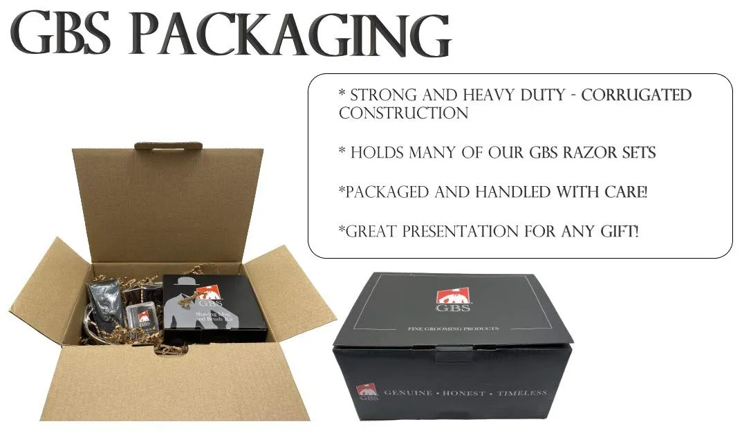 G.B.S Men’s Shaving Kit, Butterfly DE Safety Razor, Badger Brush, Shaving Bowl, Shave Soap, Stand, Aftershave, Cologne Plus Blades, with Bag Home, Pack of 9 Pieces