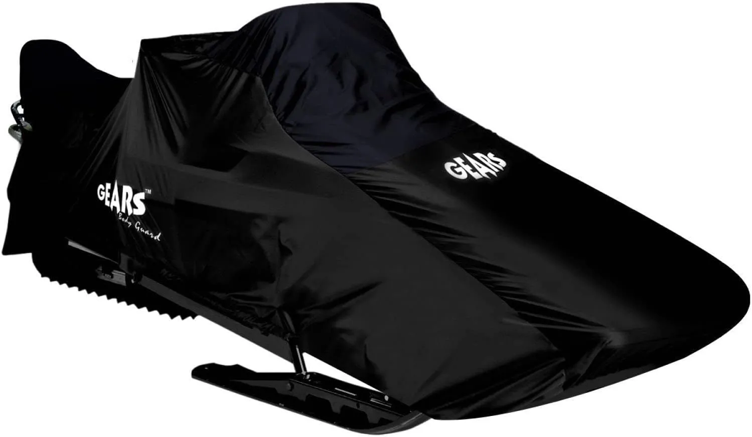GEARS Universal Snowmobile Storage Cover - All-Weather Protection for Storing Your Sled - Waterproof Tarp Snowmobile Cover That Fits Most Sleds - (Grand Touring Size)