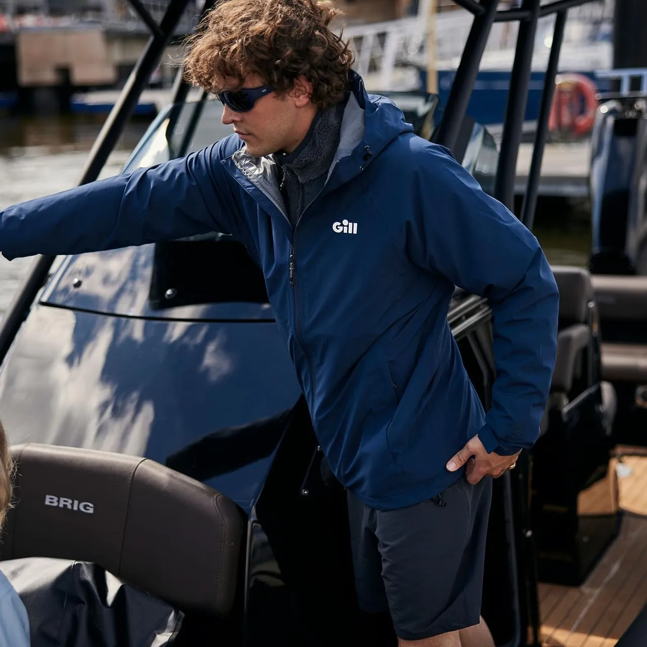 Gill Voyager Rain Jacket - Lightweight, Breathable, Windproof & Waterproof