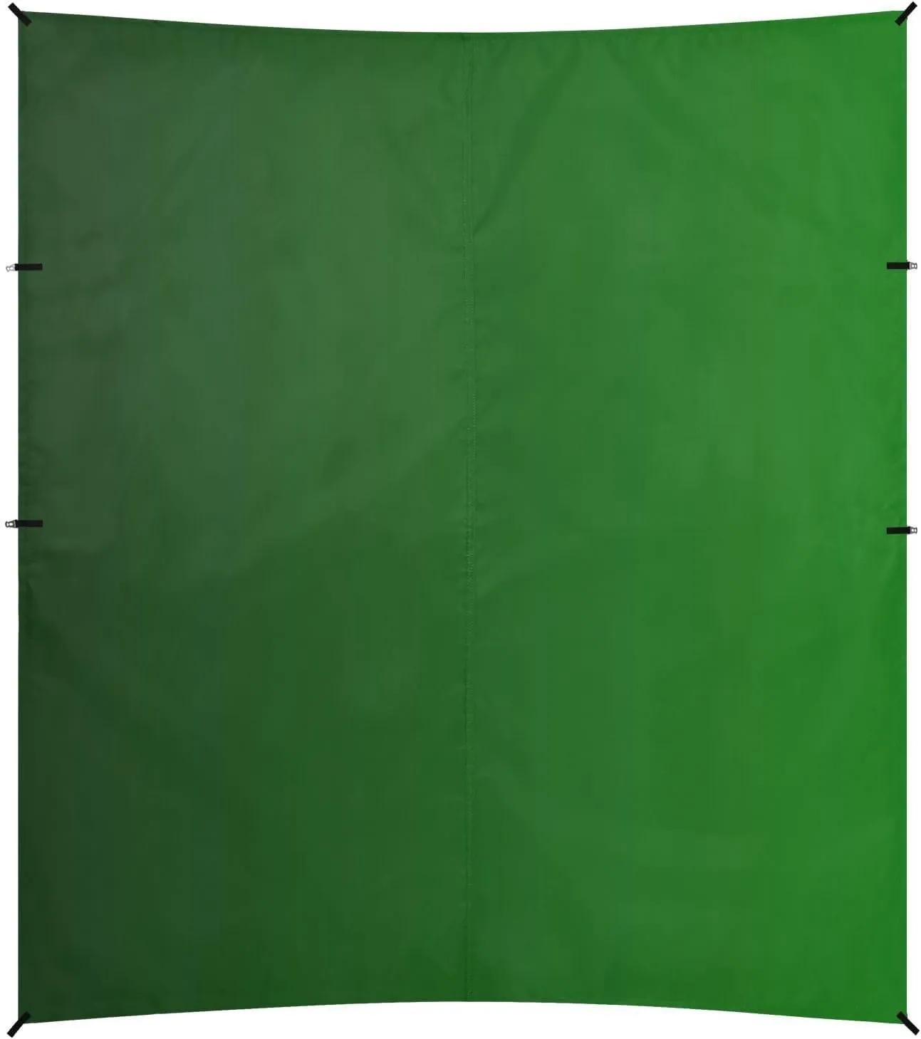 Green Deep Gradient Foldable Beach Cabana UPF50 Lightweight Portable Sun Shelter with Sandbags and Shovel for Backyard, Grassland, Park