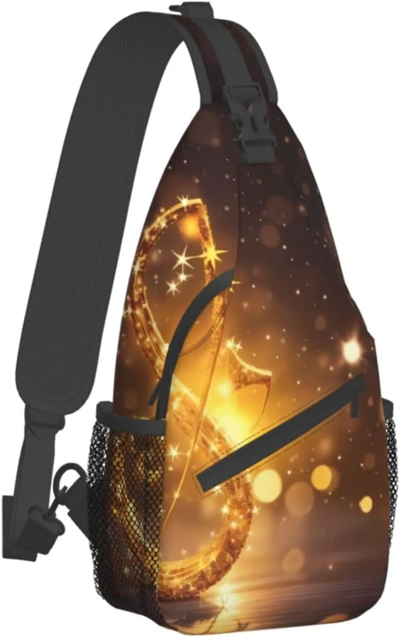 Green Grass Soccer Print Cross Chest Bag Diagonally Men Cross Chest Bag Diagonally