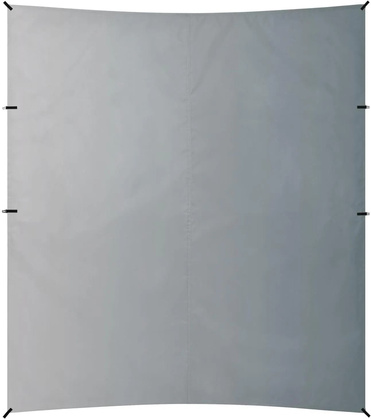Grey Gradient Foldable Beach Canopy UPF50 Easy Setup Portable Sunshade with Sturdy Poles, Sandbags and Shovel for Camping, Picnics, Backyard