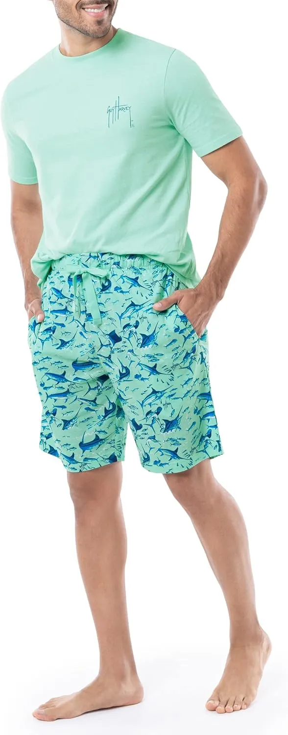 Guy Harvey Men's Sleep Pajama Shorts
