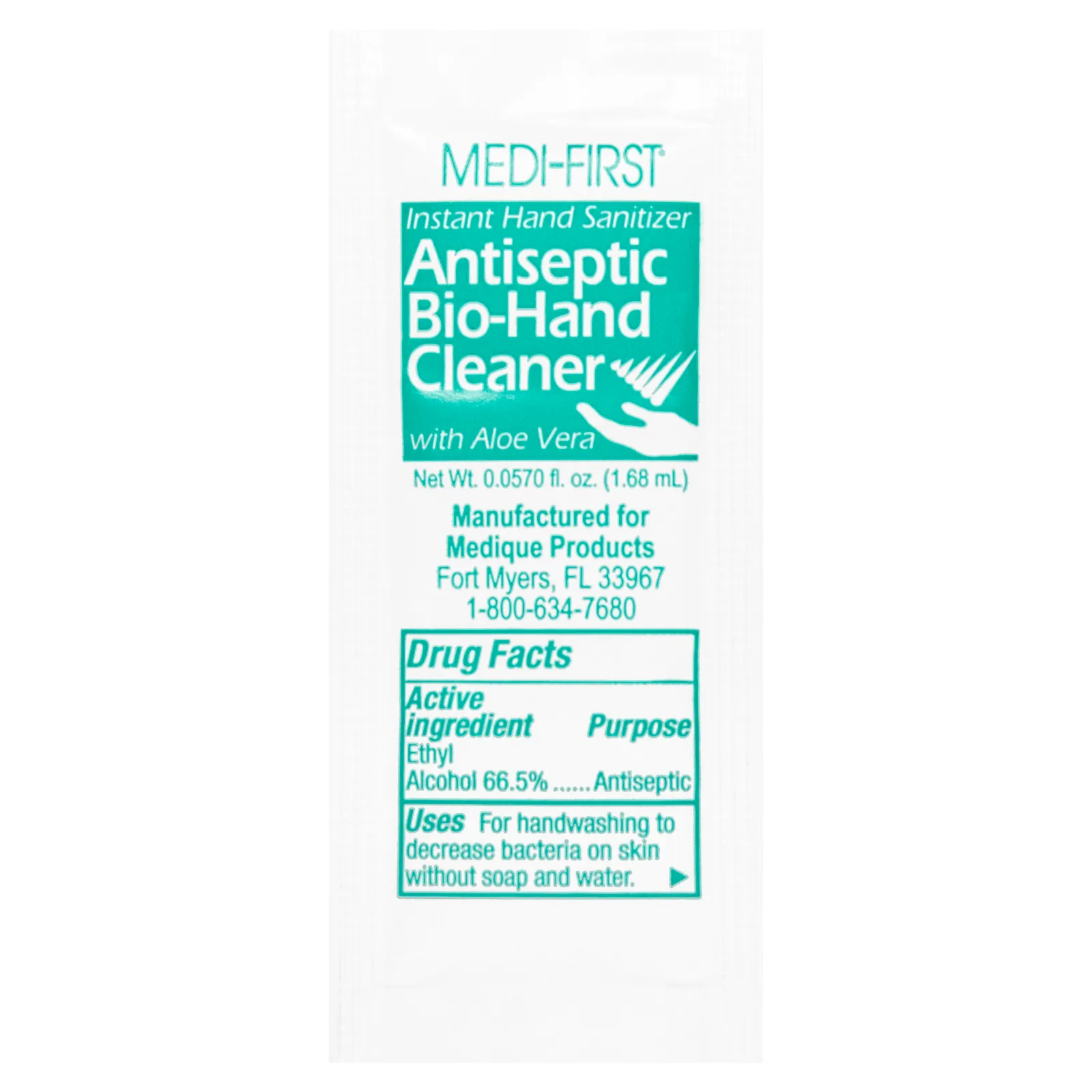 Hand Sanitizer Gel Water Jel Packets 25/box
