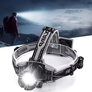 Headlamp 100000 Lumens Super Bright LED Head Lamp,IPX6 Waterproof Rechargeable Head Light for Adult Camping Hiking Fishing