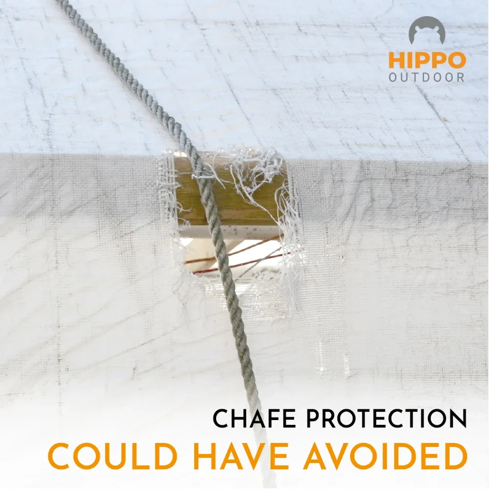Heavy-Duty Chafe Protection Tape for Tarpaulin - Outdoor Use