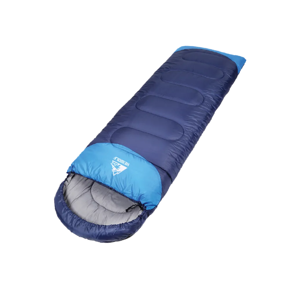 Hewolf Camping Sleeping Bag - Dark Blue