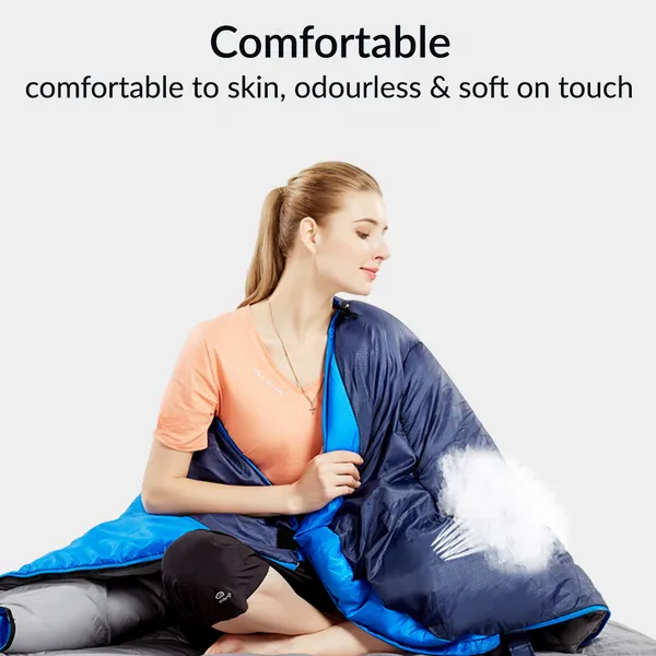 Hewolf Camping Sleeping Bag - Dark Blue