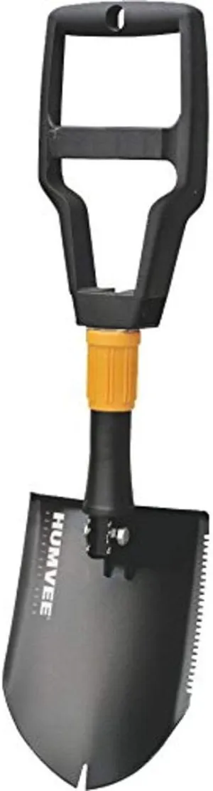 Humvee CampCo Folding Shovel, Nail Puller & Sawtooth, Survival Gear, Military Style, Snow Shovel, Camping Gear Accessories, Gardening, Tactical Gear